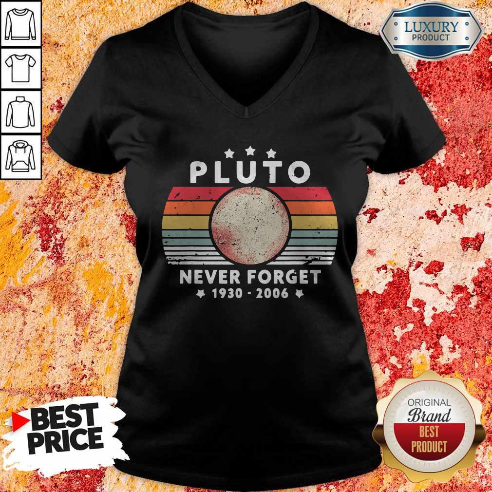 Pluto Never Forget 1930 2006 Vintage Shirt - Image 3