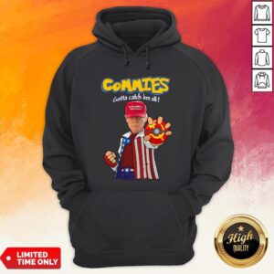 Alternative view of Pokemon Trump Commies Gotta Catch Em All Shirt