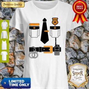 Police Cop Policeman Sheriff Uniform Halloween Shirt