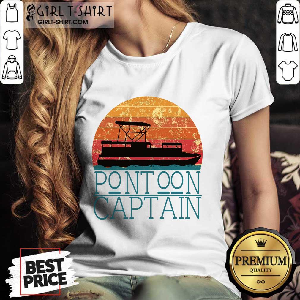 Pontoon Captain Vintage Shirt - Image 2