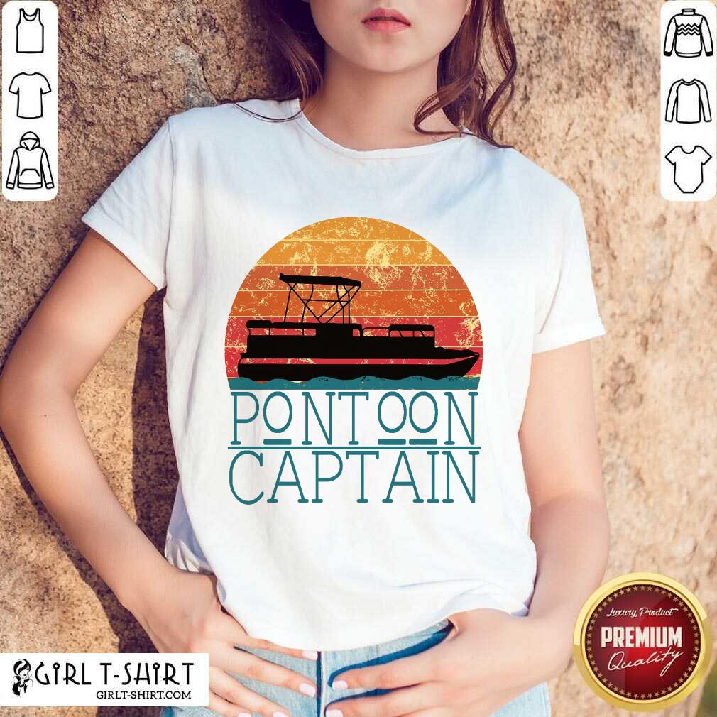 Pontoon Captain Vintage Shirt