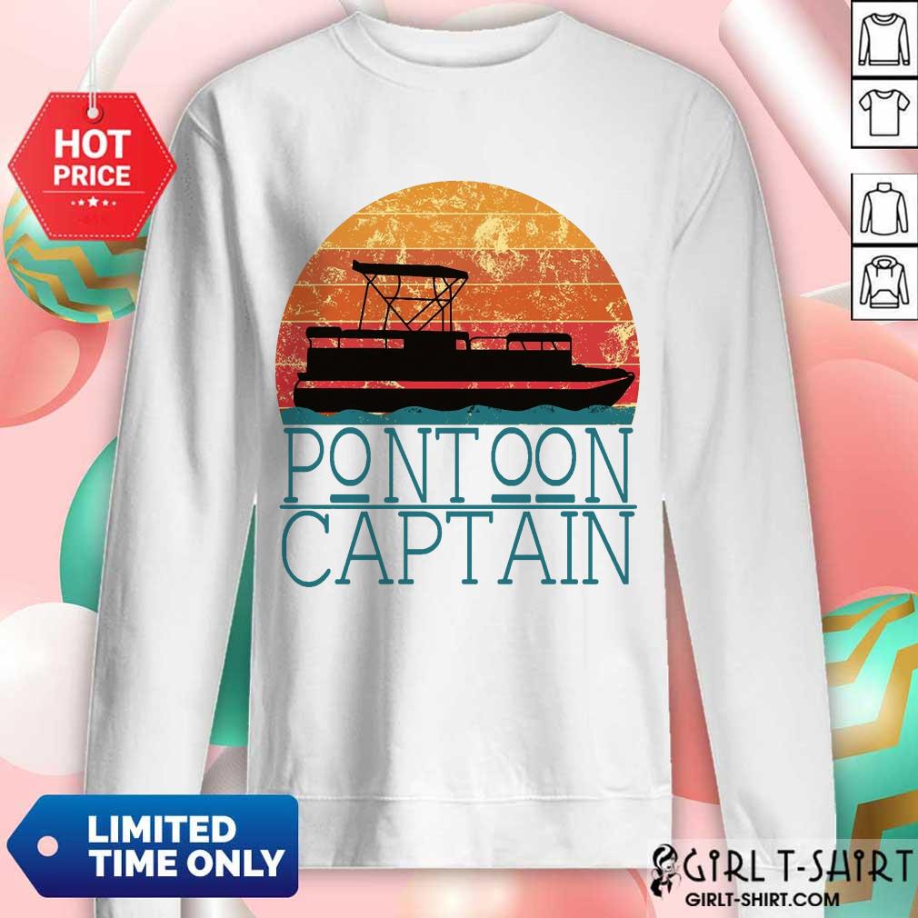 Pontoon Captain Vintage Shirt - Image 4
