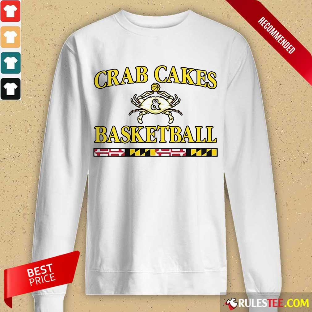 Positive Crab Cakes And Basketball Shirt - Image 5