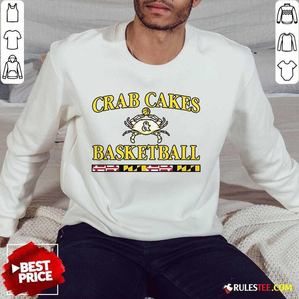 Positive Crab Cakes And Basketball Shirt - Image 4