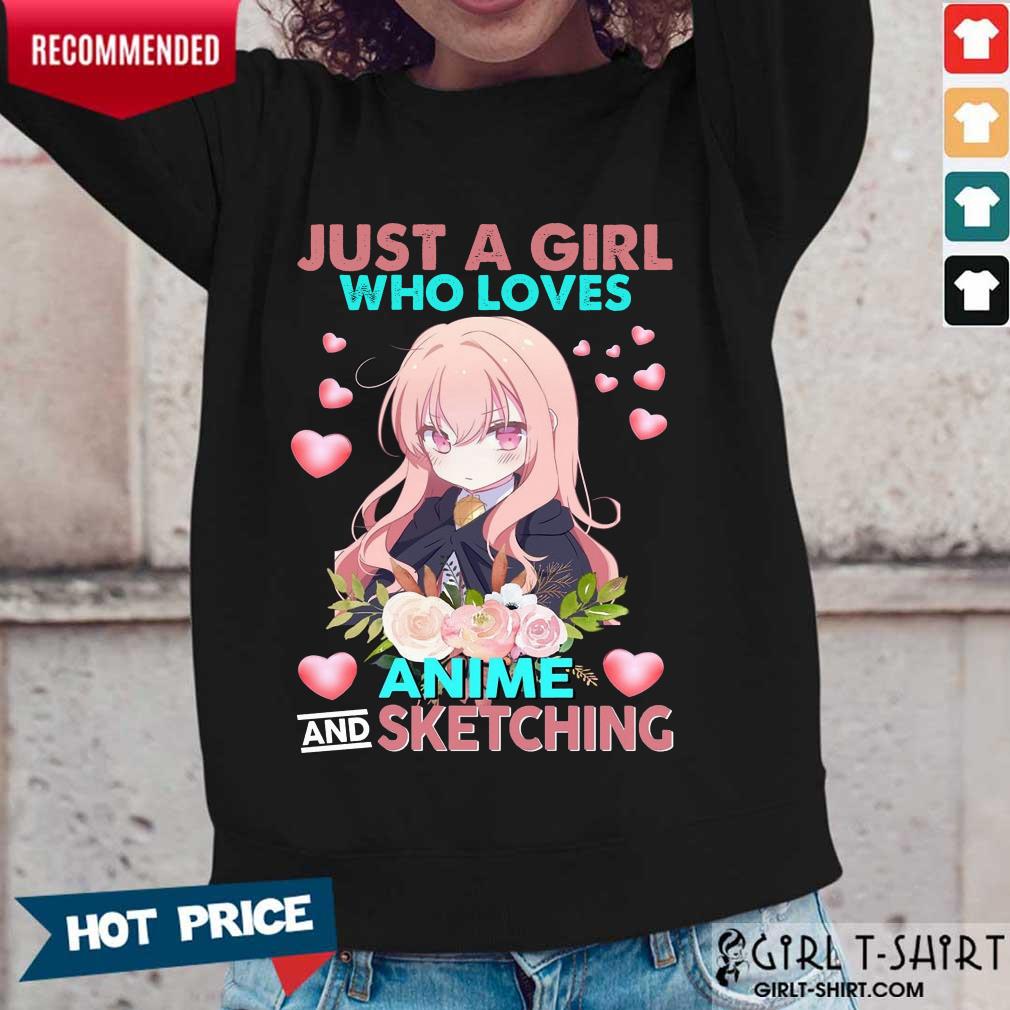 Positive Just A Girl Who Loves Zero No Tsukaima Anime And Sketching Shirt - Image 4
