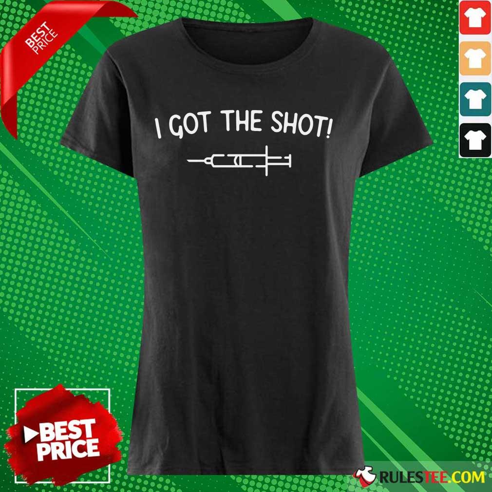 Positive Virus Vaccination Shot Vaccine Shirt - Image 2