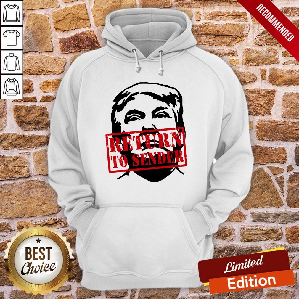 Postmaster General Return To Sender Anti Trump Fun Gift Shirt - Image 5