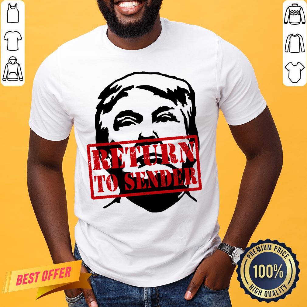 Postmaster General Return To Sender Anti Trump Fun Gift Shirt