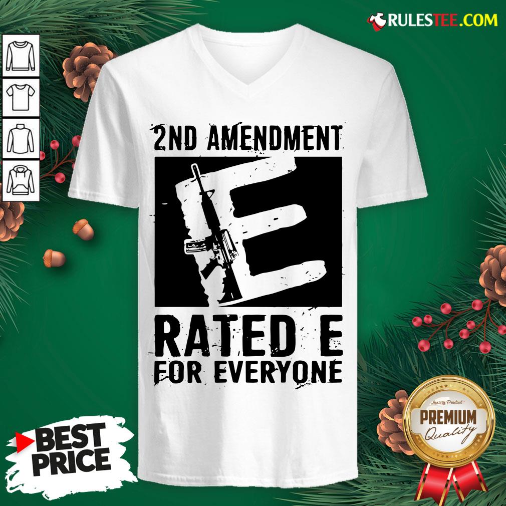 Premium 2nd Amendment Rated E For Everyone Shirt - Image 3