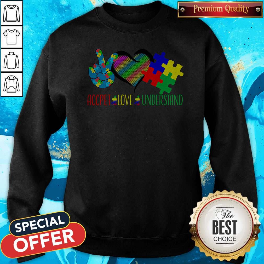 Premium Accept Love Understand Autism Shirt - Image 4
