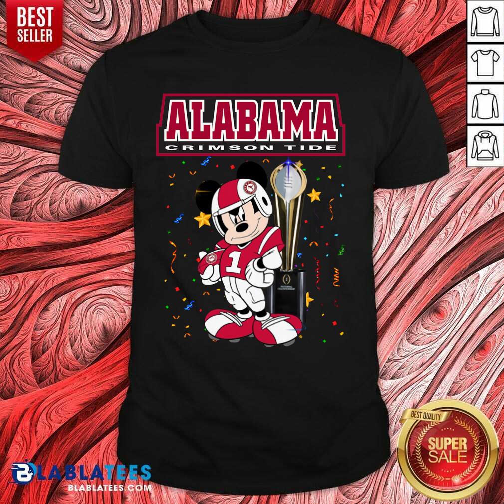 Premium Alabama Crimson Tide Mickey Mouse Shirt