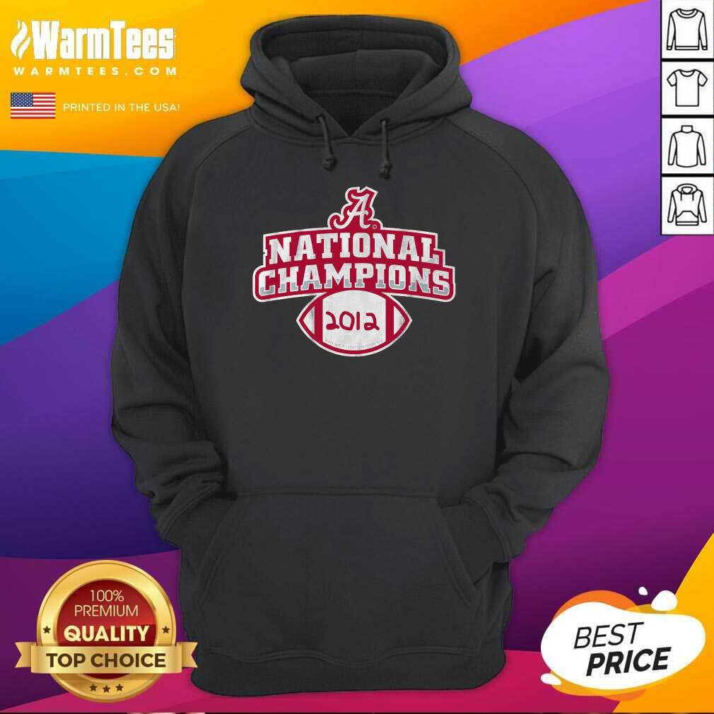 Premium Alabama Crimson Tide National Champions 2012 Shirt - Image 2