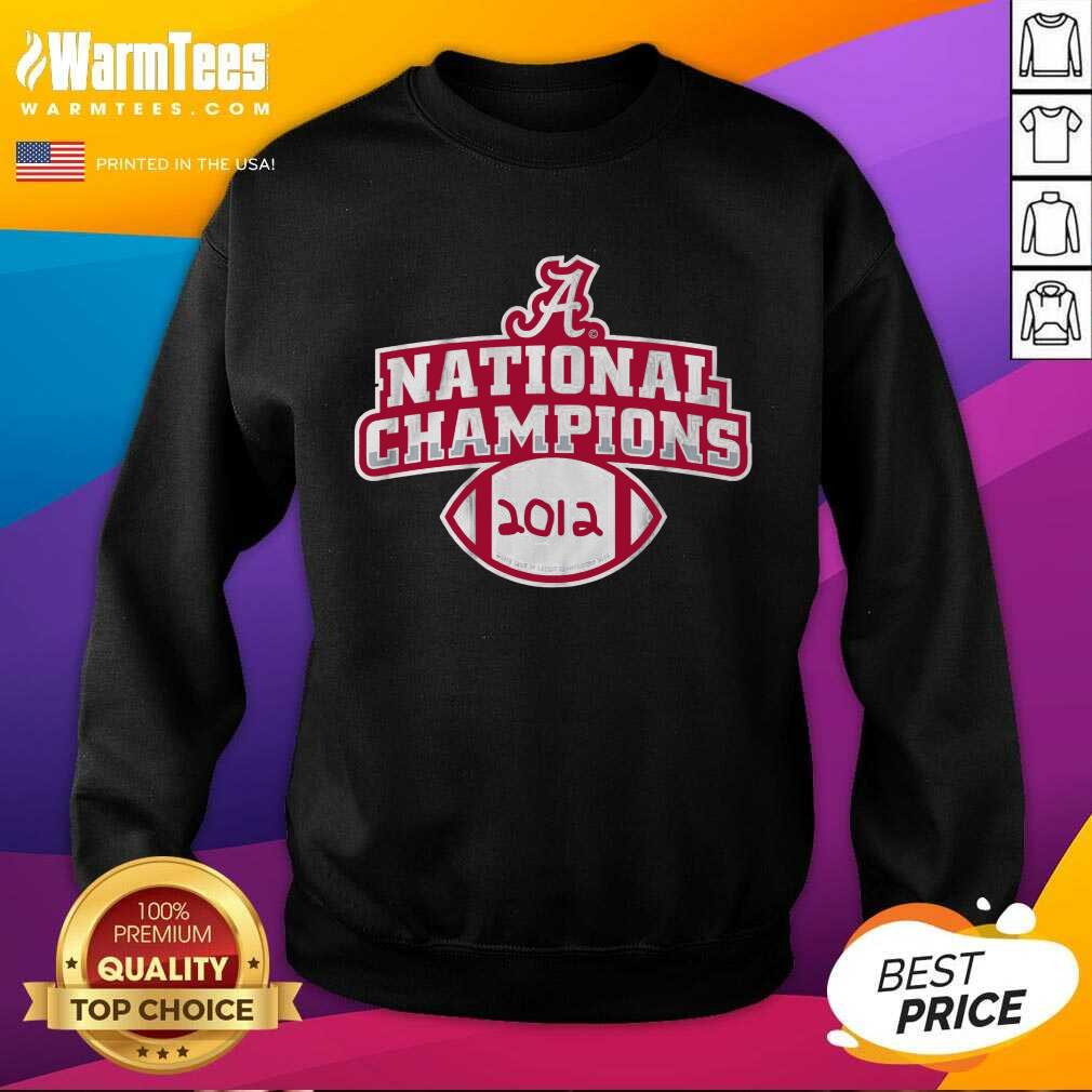 Premium Alabama Crimson Tide National Champions 2012 Shirt - Image 3