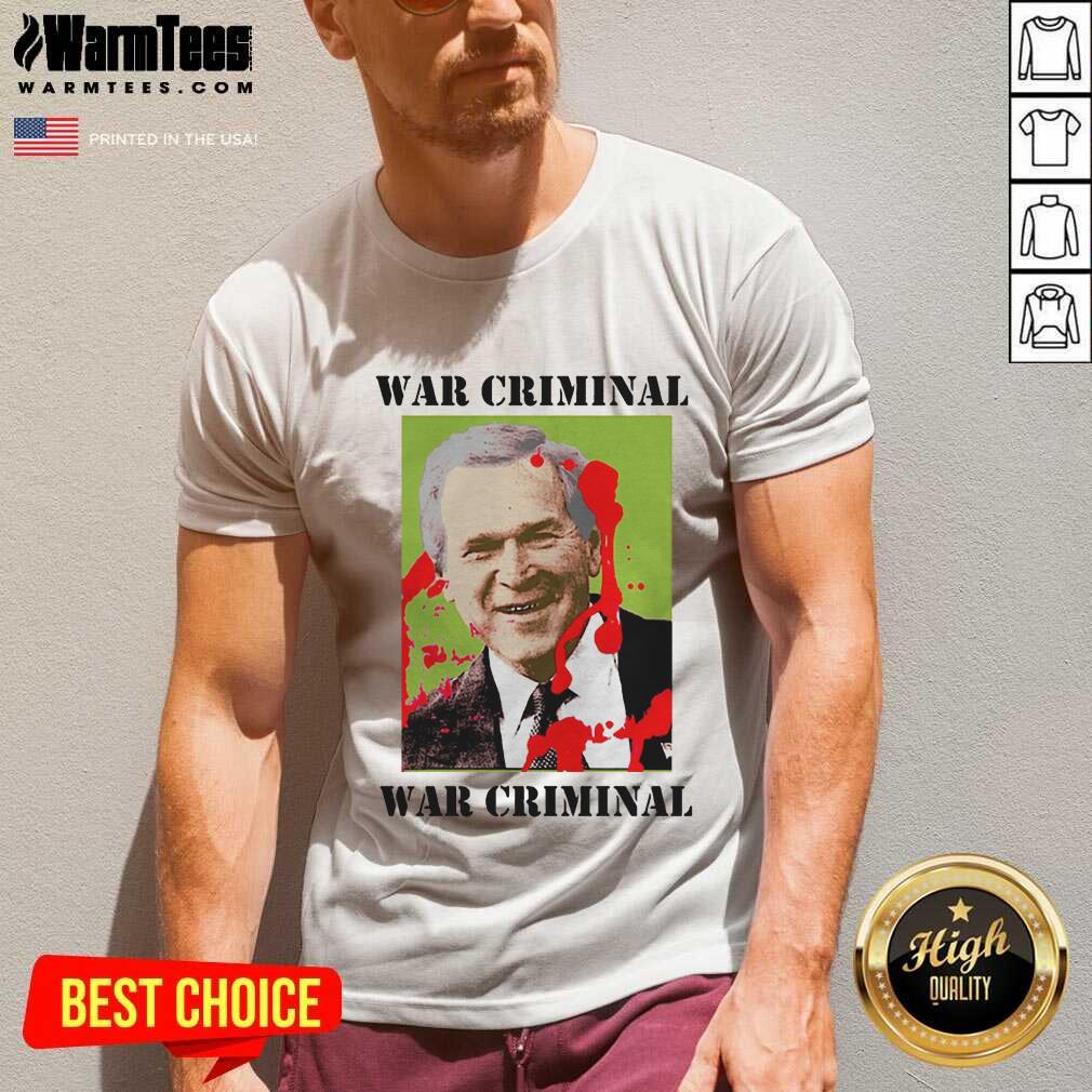 Premium War Criminal George Bush Shirt - Image 5