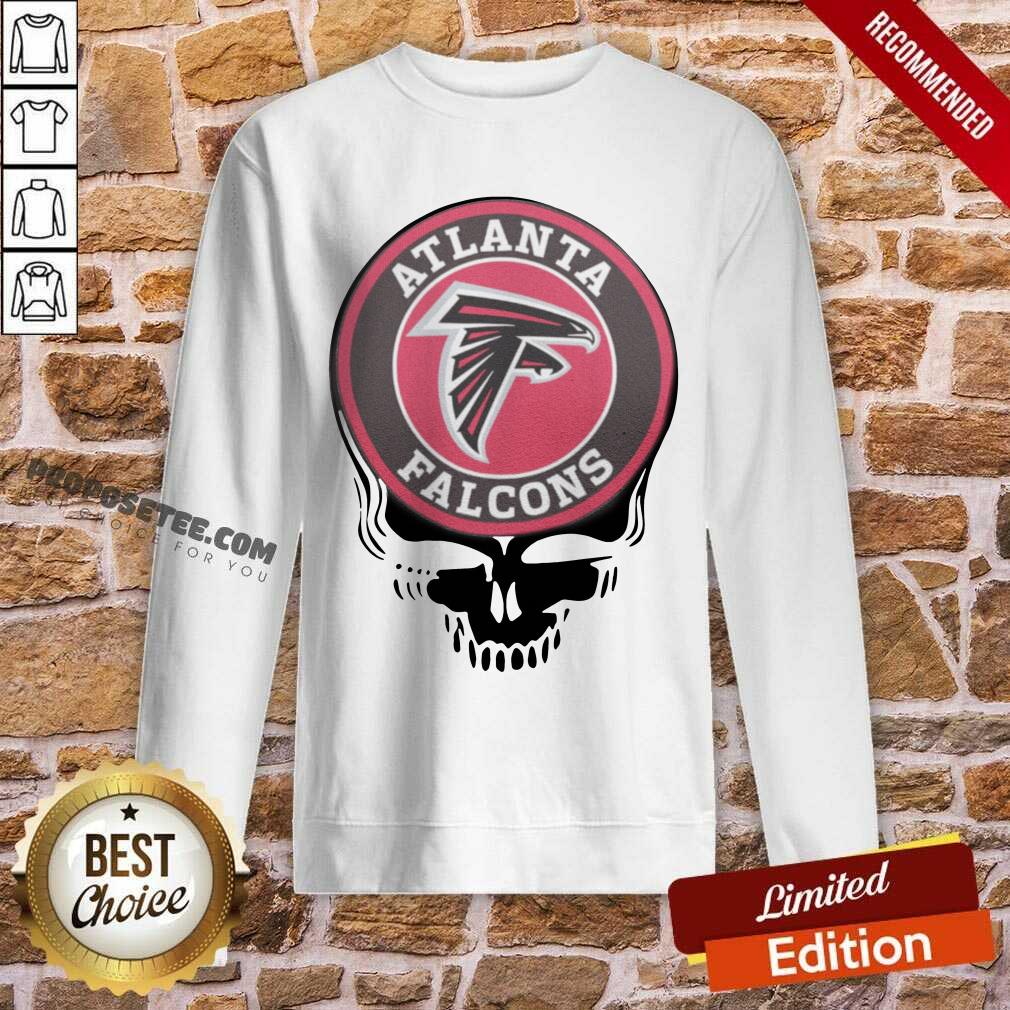 Premium Atlanta Falcons Football Skull Shirt - Image 5