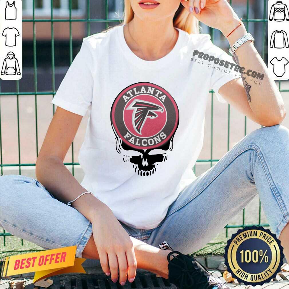 Premium Atlanta Falcons Football Skull Shirt - Image 3