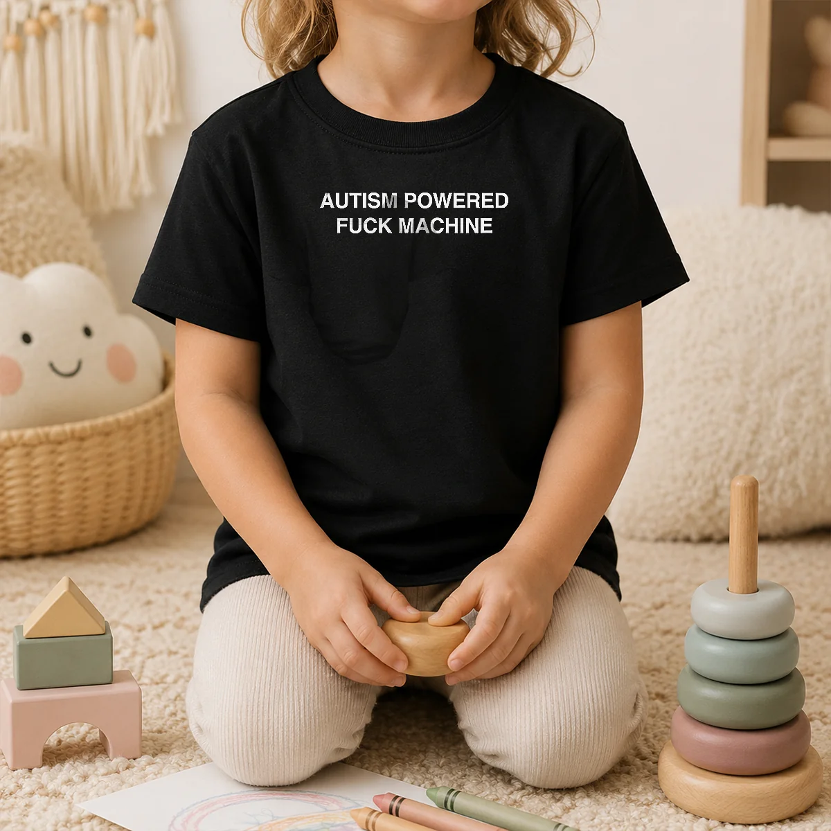 Premium Autism Powered Fck Machine Shirt - Image 9