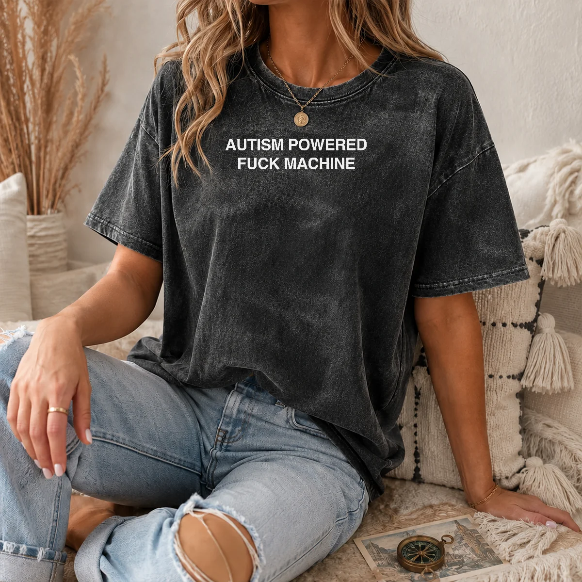 Premium Autism Powered Fck Machine Shirt - Image 8