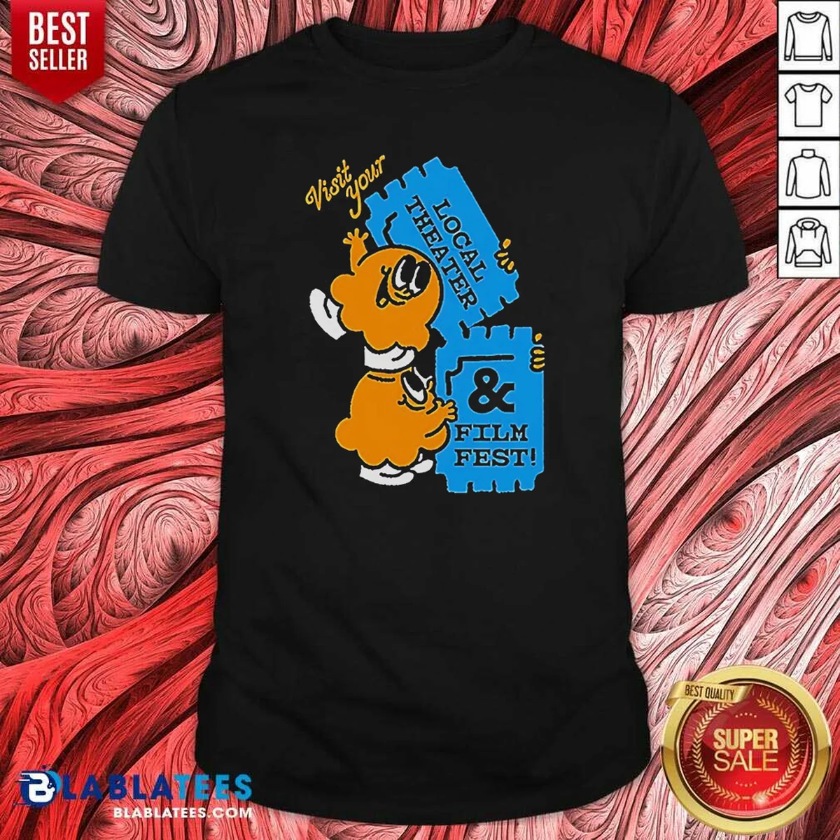 Premium Awesome Visit Your Local Theater And Film Fest Shirt