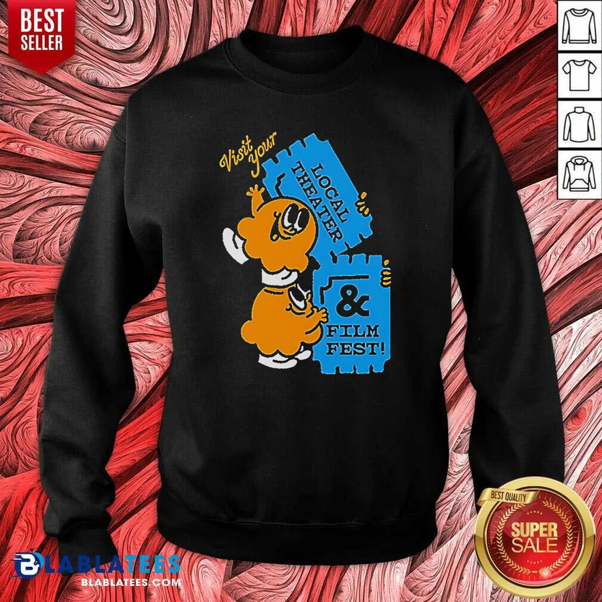 Premium Awesome Visit Your Local Theater And Film Fest Shirt - Image 4