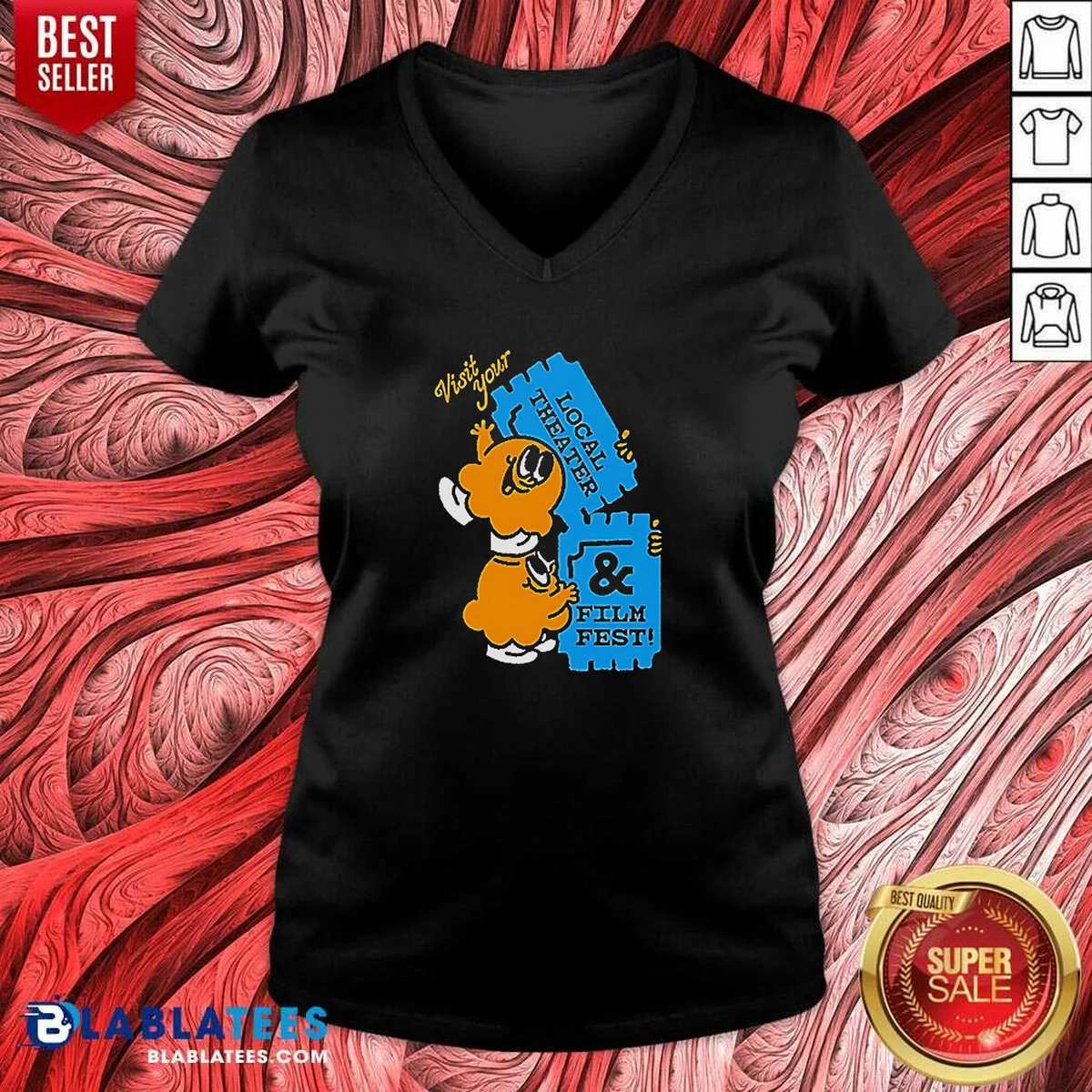 Premium Awesome Visit Your Local Theater And Film Fest Shirt - Image 2
