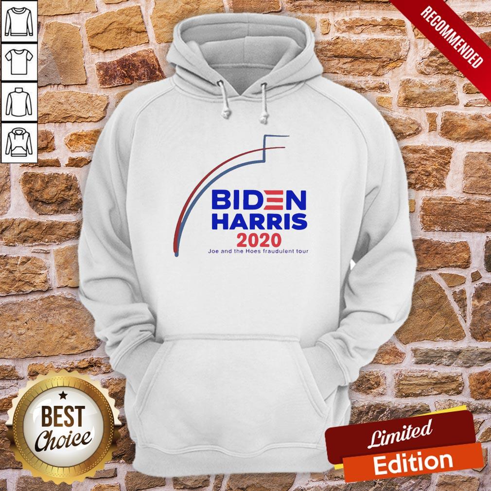 Premium Biden Harris 2020 Joe And The Hoes Fraudulent Tour Shirt - Image 5