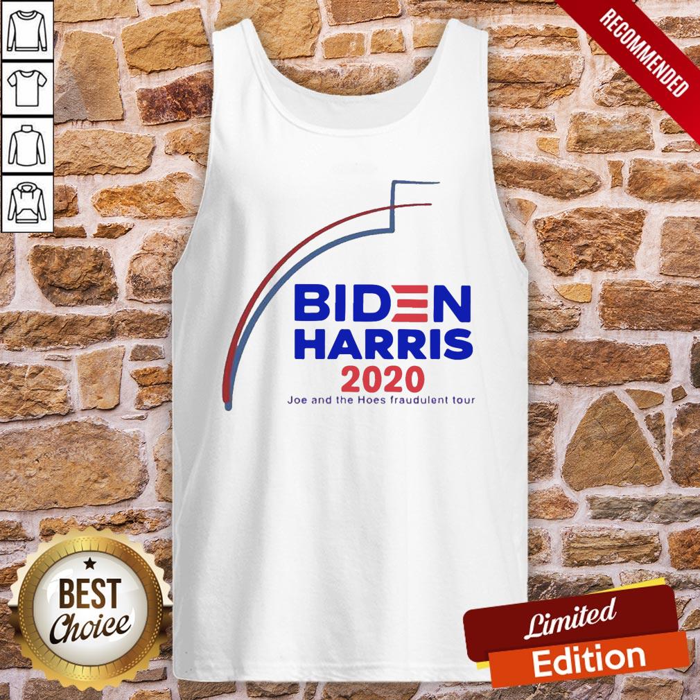 Premium Biden Harris 2020 Joe And The Hoes Fraudulent Tour Shirt - Image 3