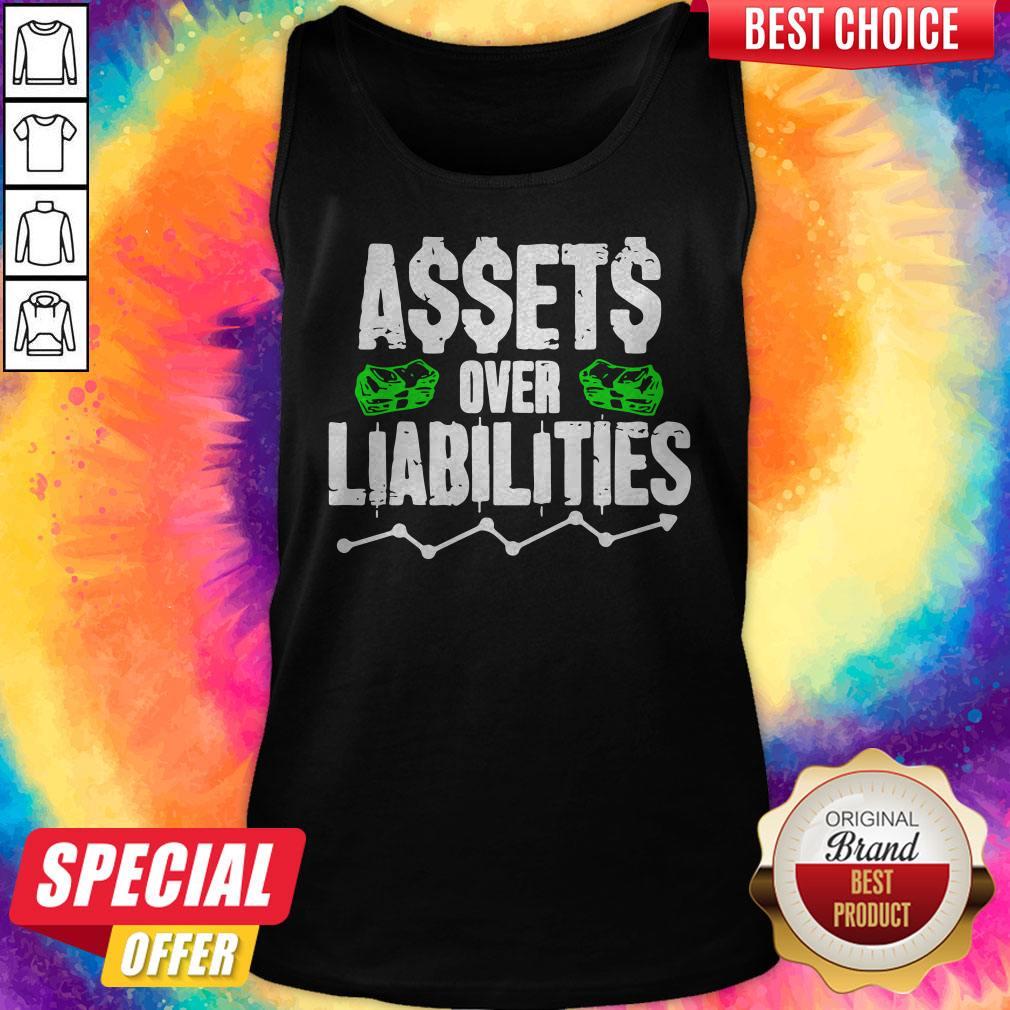 Premium Black Assets Over Liabilities Shirt - Image 3