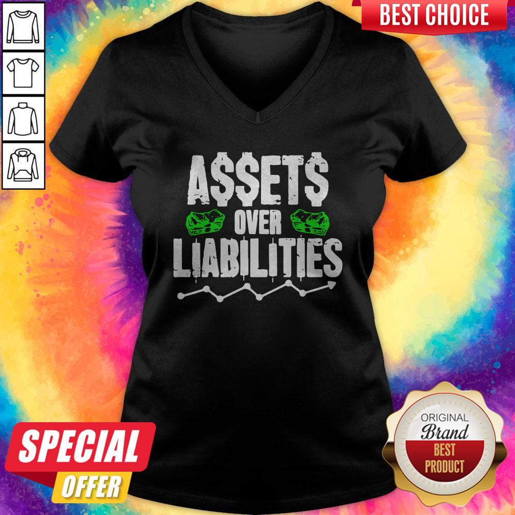 Premium Black Assets Over Liabilities Shirt - Image 2