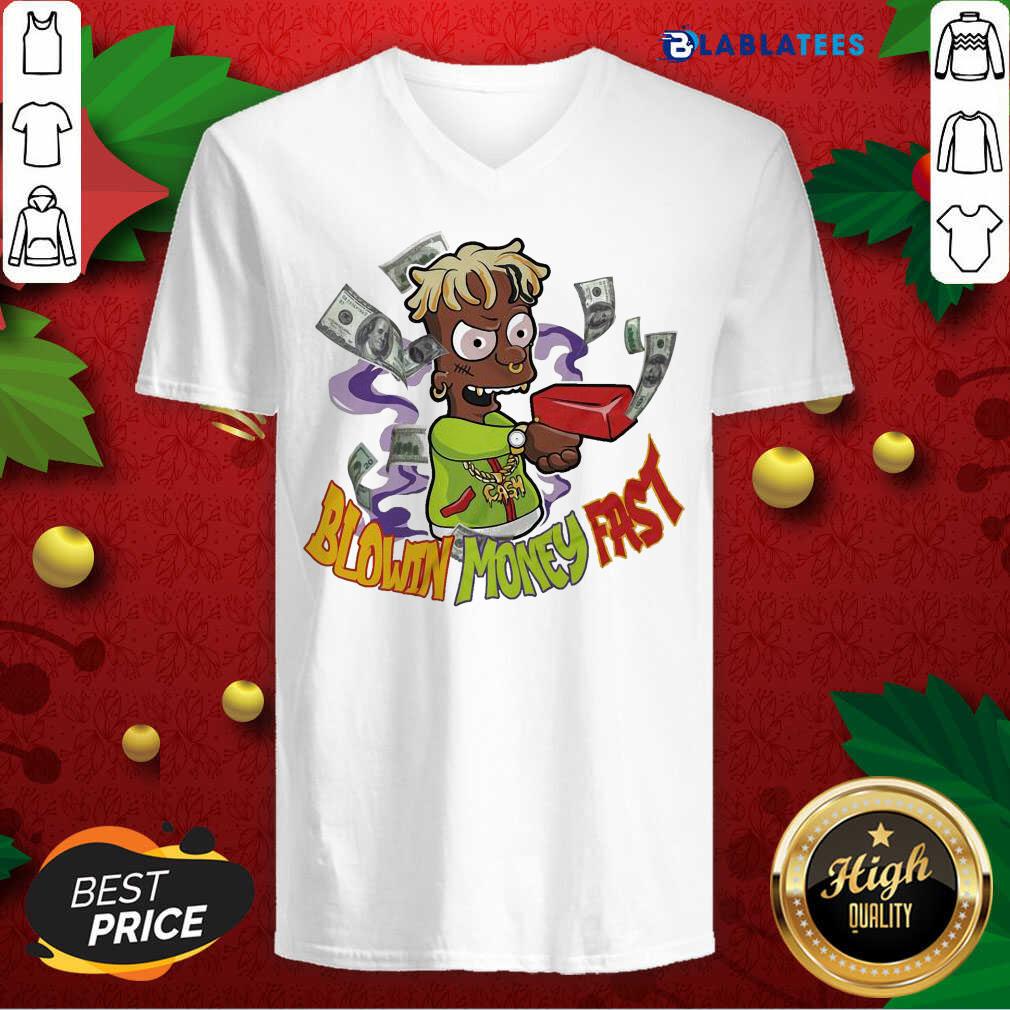 Premium Blowin Money Fast Dola Shirt - Image 3