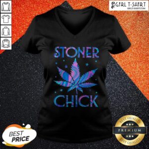 Alternative view of Premium Cannabis Stoner Chick Shirt