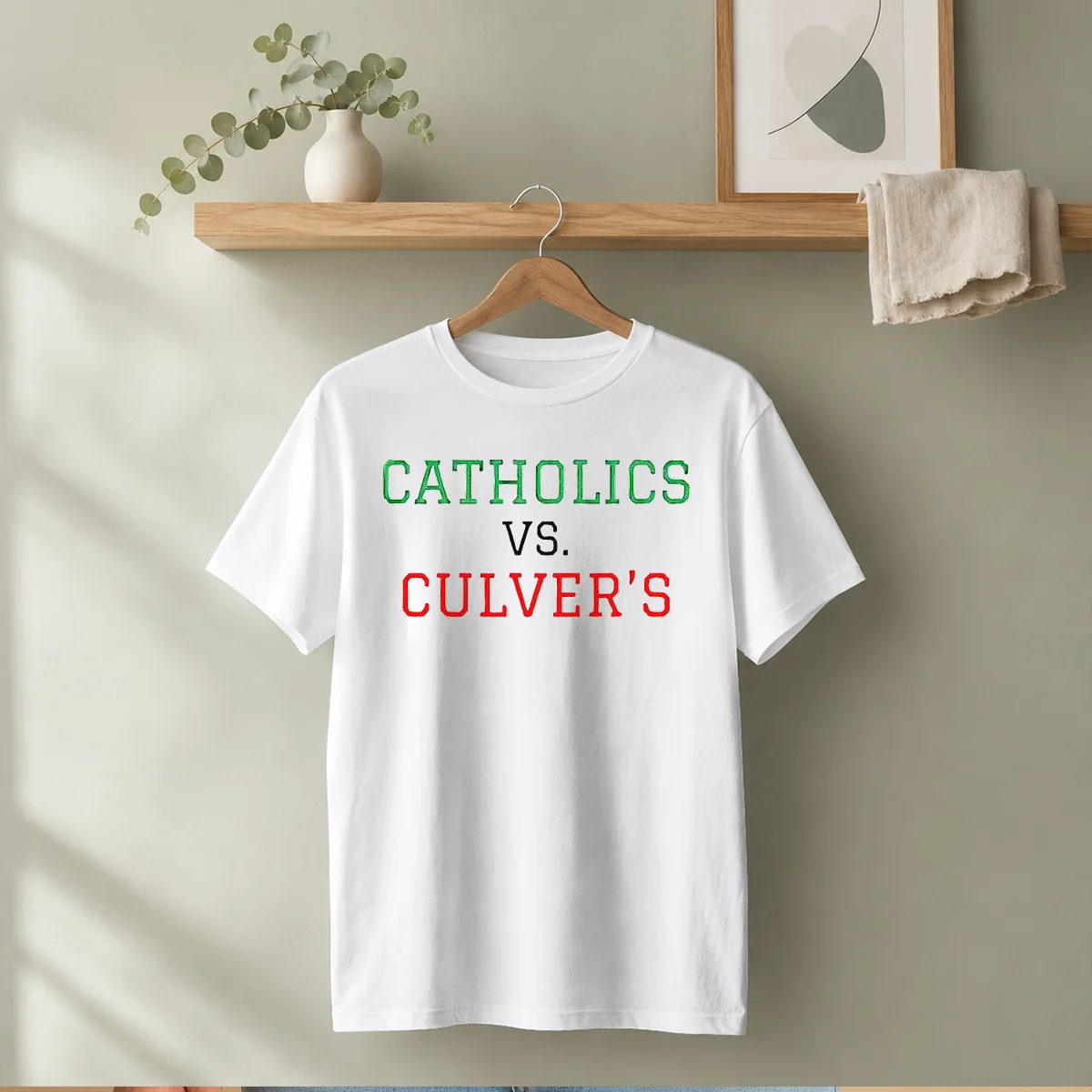Premium Catholics Vs Culver'S Shirt