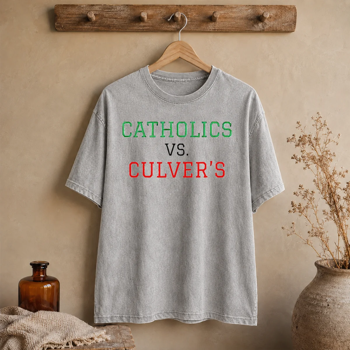 Premium Catholics Vs Culver'S Shirt - Image 8
