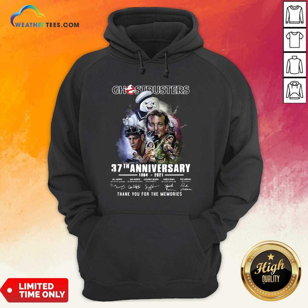 Premium Chestbusters 37th Anniversary 1984 2021 Thank You For The Memories Signatures Shirt - Image 5