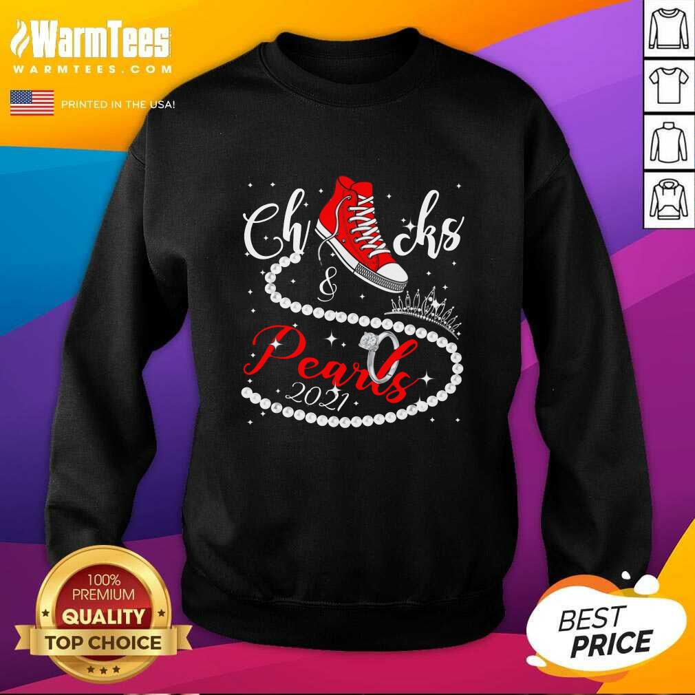 Premium Chucks And Pearls 2021 Shirt - Image 3