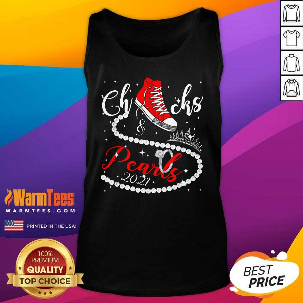 Premium Chucks And Pearls 2021 Shirt - Image 2