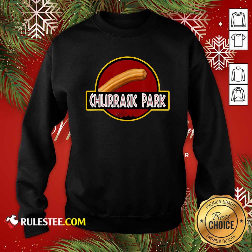 Premium Churrasic Park Monster Churro Funny Mexican Shirt - Image 5