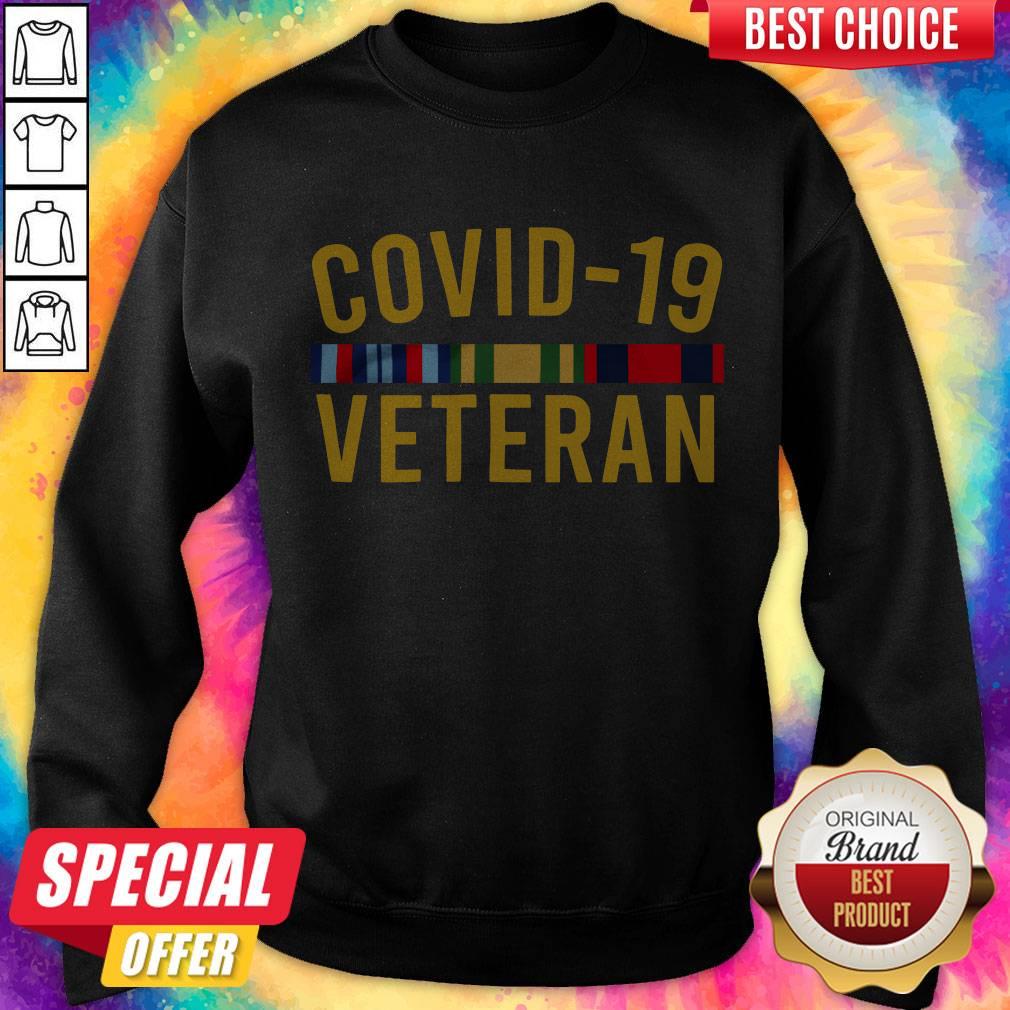 Premium COVID-19 Vetean Shirt - Image 2