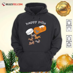 Alternative view of Premium Dachshund Happy Pills Shirt