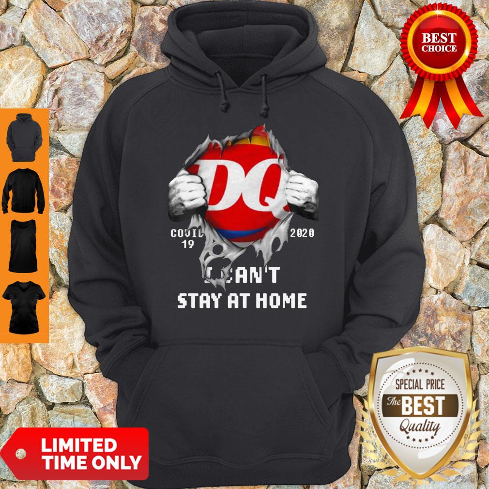 Premium Dairy Queen Covid-19 2020 I Can't Stay At Home Shirt - Image 2