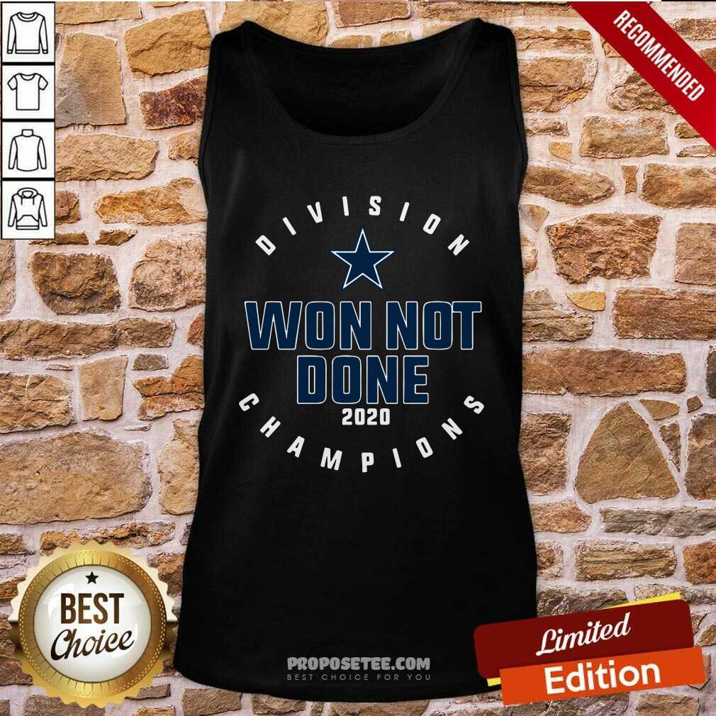 Premium Dallas Cowboys Division Champions Won Not Done 2020 Shirt - Image 3