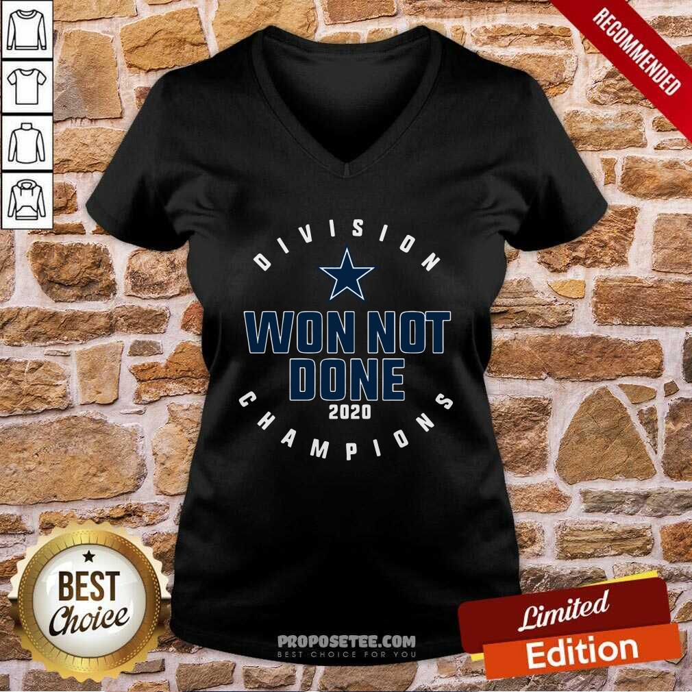 Premium Dallas Cowboys Division Champions Won Not Done 2020 Shirt - Image 4