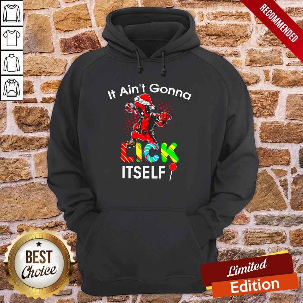 Premium Deadpool It Ain’t Gonna Lick Itself Christmas Shirt - Image 5