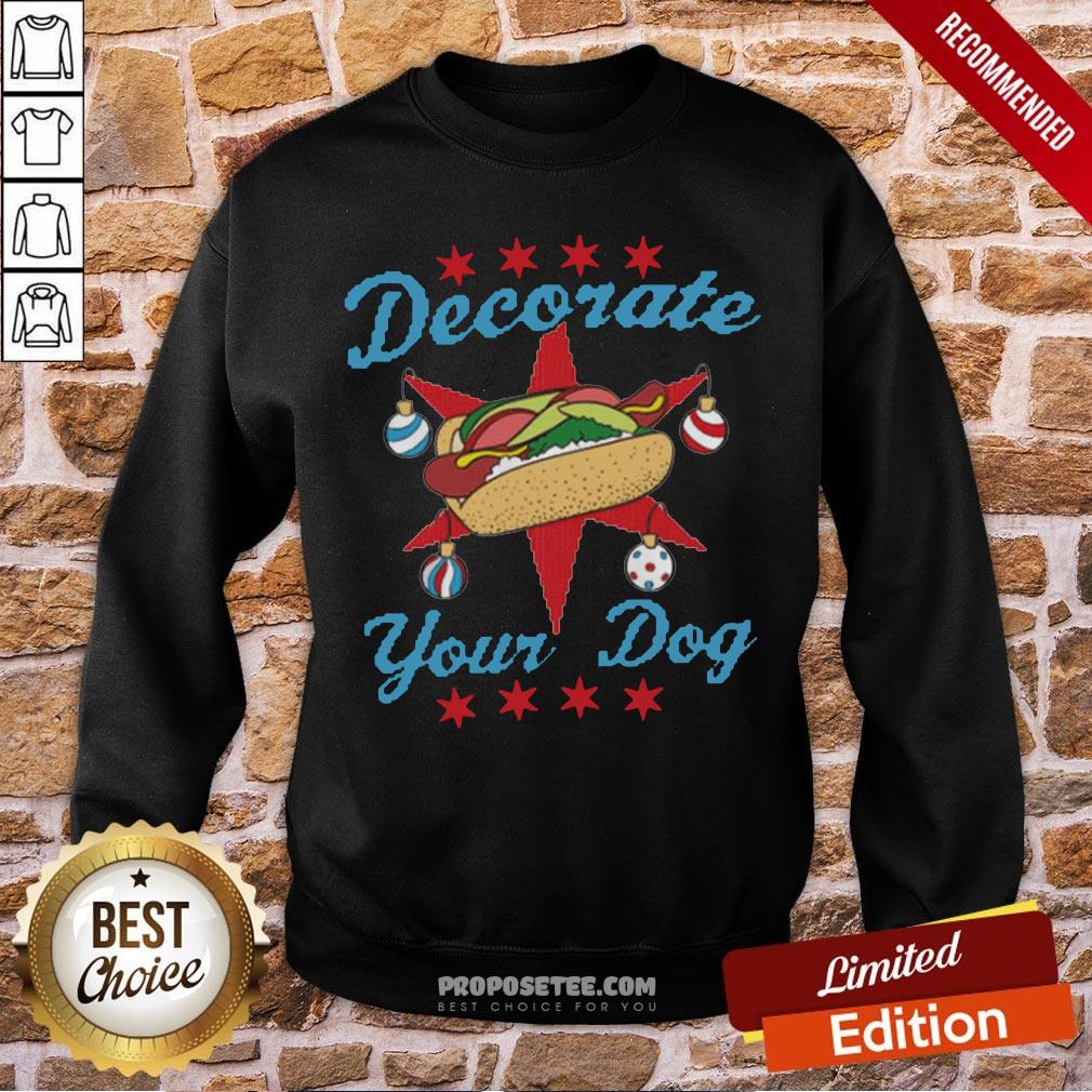 Premium Decorate Your Dog Mery Christmas Shirt - Image 4