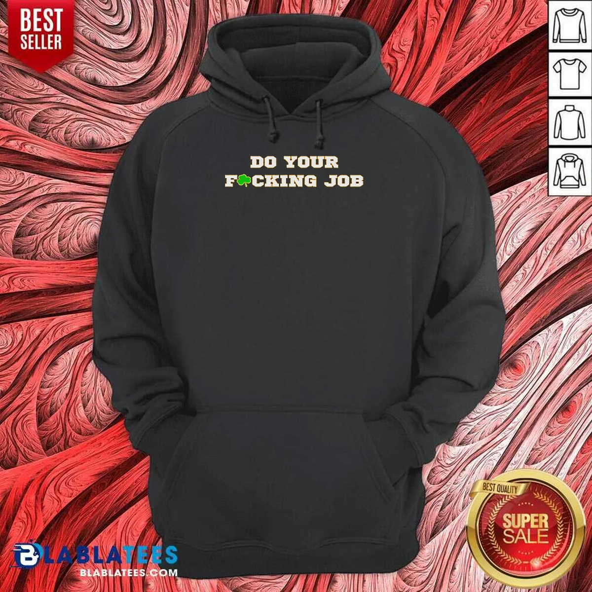 Premium Do Your Fucking Job Shamrock Shirt - Image 3