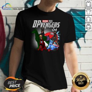 Alternative view of Premium Dobeman Pincher Marvel Avengers DPvengers Shirt