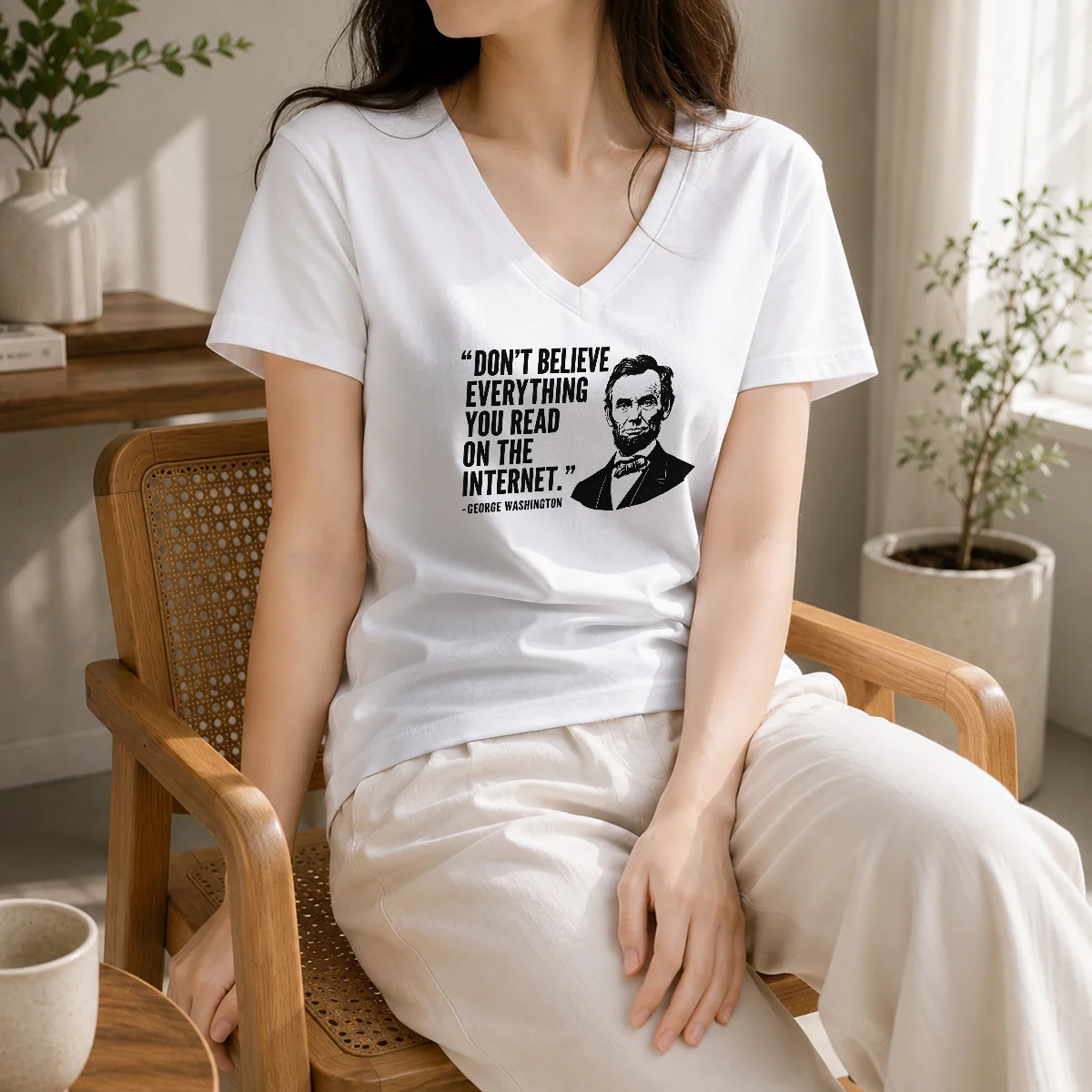 Premium Don't Believe Everything You Read On The Internet Geek Shirt - Image 2