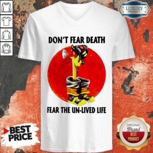 Alternative view of Premium Don't Fear Death Fear The Unlived Life Shirt