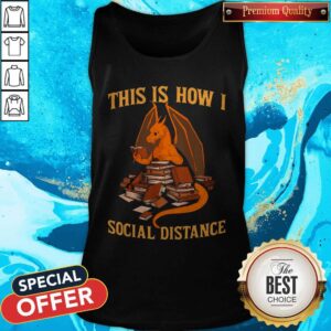Alternative view of Premium Dragon This Is How I Social Distance Shirt