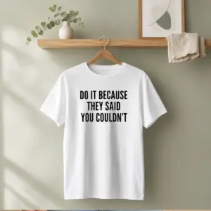 Alternative view of Premium Drake Do It Because They Said You Couldn'T Shirt